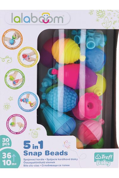 Trefl Lalaboom Joc De Dezvoltare Bebe Montessori 30 Piese