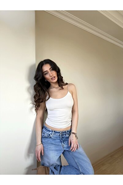 Genel Markalar Taş ZRA Model Poliamid İp Askı Bluz