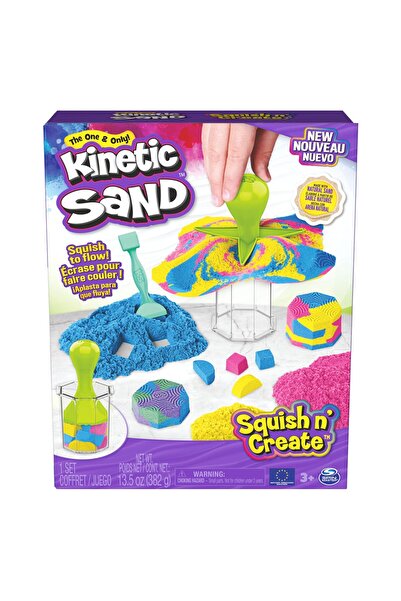 Spin Masters Kinetic Sand Set De Creatie Squish