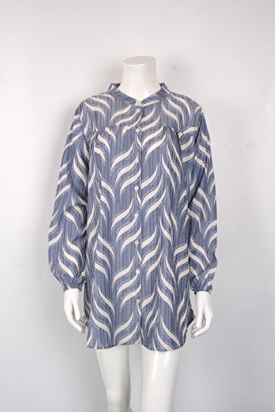 MUSTÜN Judge Collar Woven Shirt