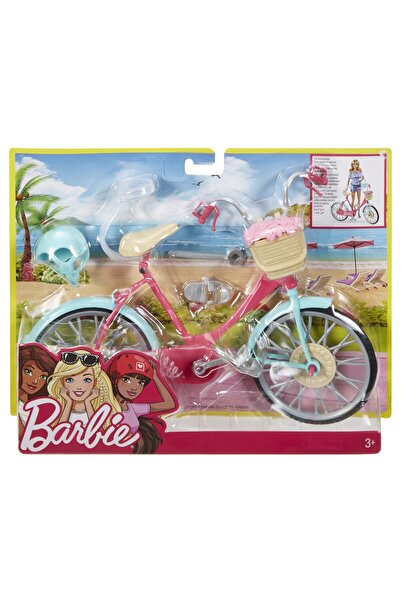 mattel Barbie Bicicleta Roz Lui Barbie