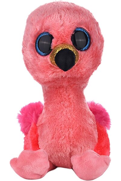 TY Plus 24cm Boos Flamingo Roz