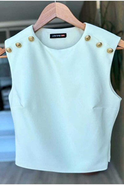 shop DÜĞME DETAYLI BLUZ