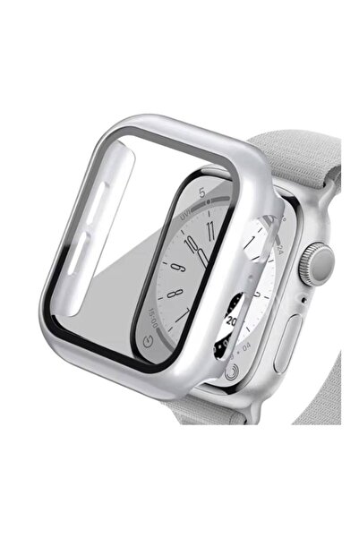 Bruntoo BR Watch Series 7/8/9 45 mm Kasa ve Ekran Koruyucu Mika Kılıf .
