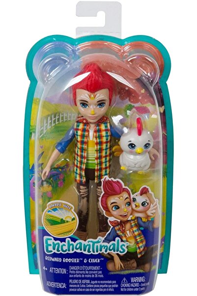 mattel ENCHANTIMALS PAPUSI SI ANIMALUTE REDWARD ROOSTER SI CLUCK