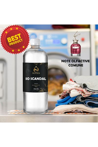 Nuvien Concentrated Fabric Conditioner, 500ml, scent inspired by So Scandal