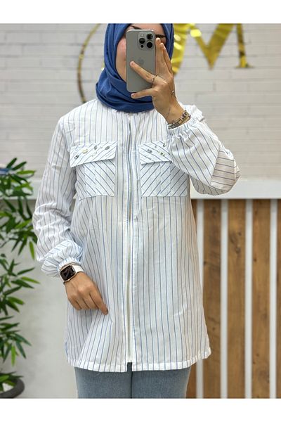 Meryemce Butik JACHETĂ POPLIN DE BUMBAC