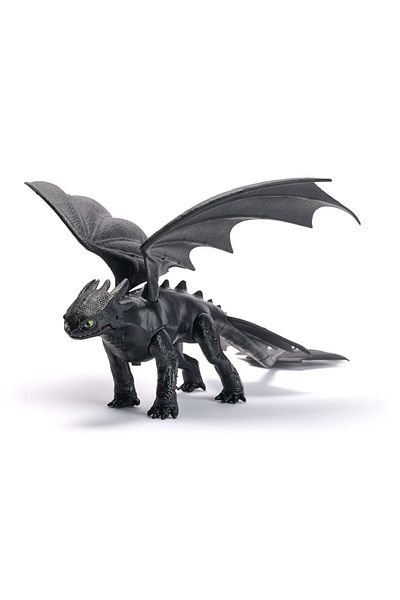 Toys HOW TO TRAIN YOUR DRAGON DRAGON BATTLE FIGURINE DRAGON TOOTHLESS 26.5 CM