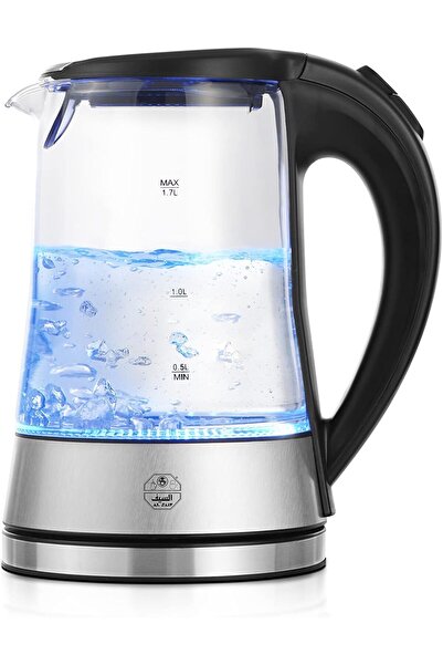 007 Glass Electric Kettle 2200W 1.7L - Al Saif S7098
