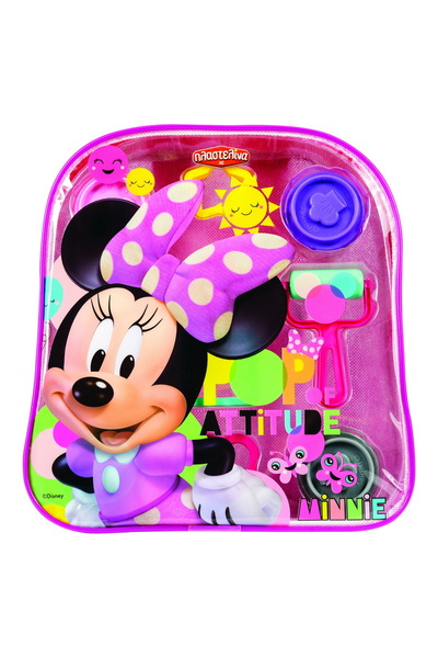 As Σετ πλαστελίνης με σχέδιο Minnie Mouse σε σακούλα PVC