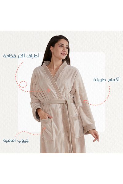 REEFI Reefi Modern Robe beige