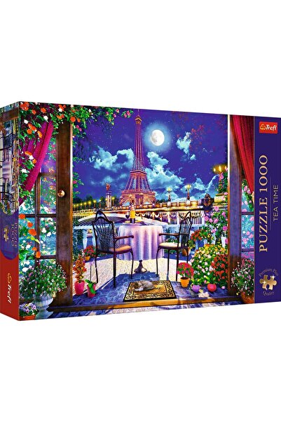 Evelise TREFL 1000 PREMIUM PLUS ΠΑΖΛ TEA TIME ΠΑΡΙΣΙ ΣΤΟ ΦΩΣ ΤΟΥ ΦΕΓΓΑΡΙΟΥ