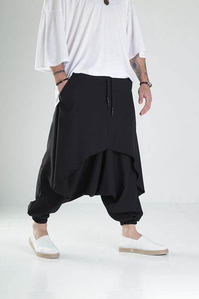 COCOPELLI Oversize Shalwar Samurai Παντελόνι