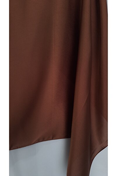 Lavena scarfs Classic Plain Sapphire Shawl - Cinnamon