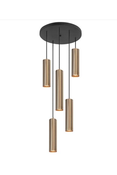 habek avize MYLİGHTS LED AVİZE modern spor üçlü sarkıt avize led 3000k gün ış...