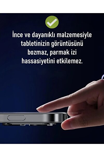 KILIF HOUSE Samsung Galaxy Tab A9 Sm-X110 Compatible Tempered Glass Unbreakable Screen Protector Glass