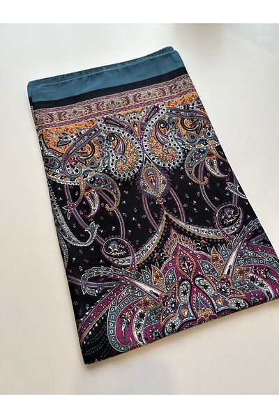 Sümeyye çeyiz Ethnic Retro Pattern Soft Cotton Shawl 180*85 cm