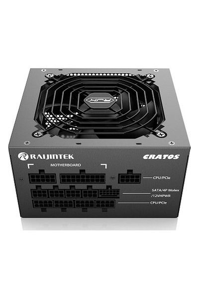 Raijintek Cratos Atx 3.0 1000W 80+ Gold Pcie 5.0 Full Modular Atx Power Supply (Rj-0R30B00005)