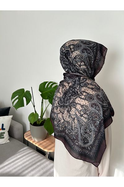 Sümeyye çeyiz Ethnic Retro Pattern Soft Cotton Shawl 180*85 cm