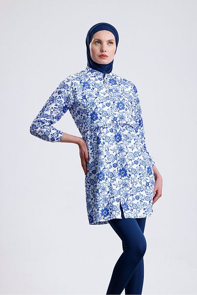 medipek Covered Water Repellent Parachute Hijab Swimsuit