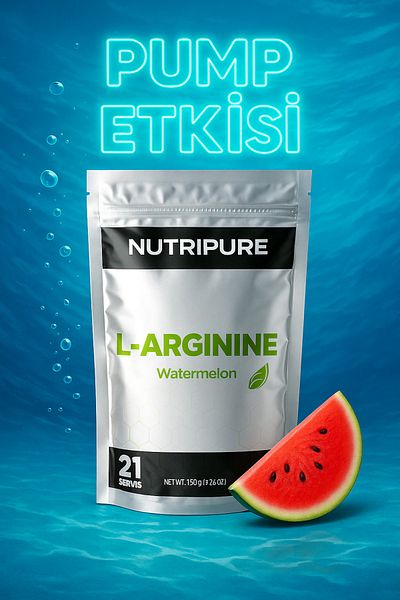 Nutripure L-Arginine 150.6 g - Watermelon