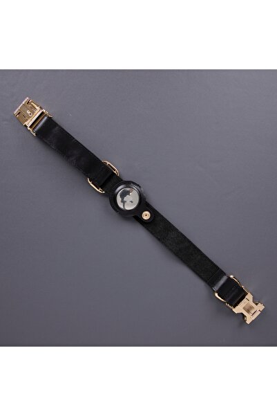 TORONATA Charlotte Hakiki Deriden El Yapımı Köpek Tasması, Apple AirTag Takip Cihazı Uyumlu