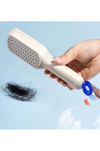 tafce Βούρτσα μαλλιών που καθαρίζεται εύκολα με αυτοκαθαριζόμενη χτένα μαλλιών 1 τεμάχιο