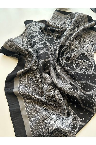 Sümeyye çeyiz Ethnic Retro Pattern Soft Cotton Shawl 180*85 cm