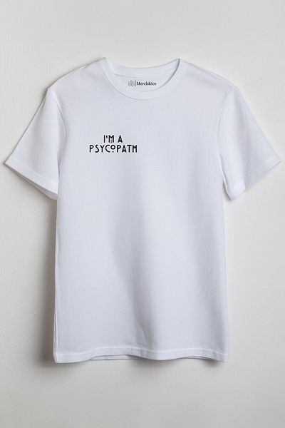 Merch&ice Sunt un tricou unisex cu imprimeu Psihopath