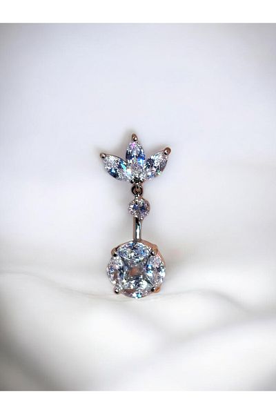 Takayrum Steel Detailed Belly Piercing