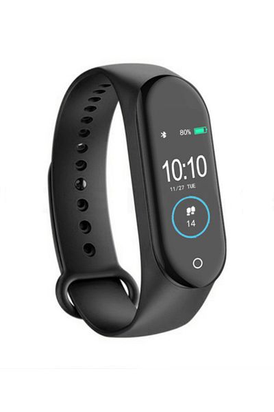 FOXMAG24 Fan Shu M5 fitness bracelet, Bluetooth, Heart rate and sleep monitoring, Black