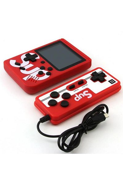 FOXMAG24 SUP Game Box console, 400 games, volume wheel, 3.0" LCD screen