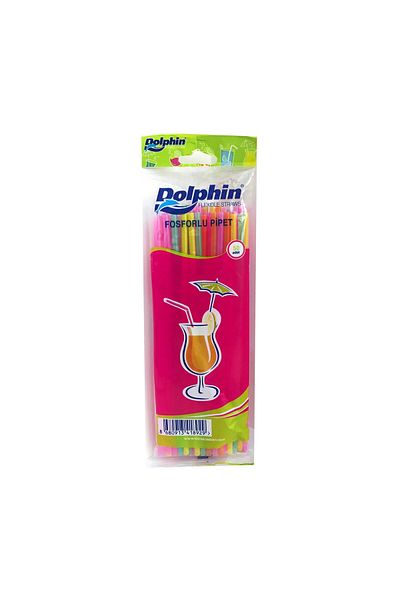 Dolphin Phosphorescent Pipette 50 Pcs (J-Hook)