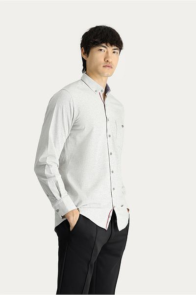 Kiğılı Long Sleeve Slim Fit Slim Fit Lumberjack Sports Cotton Button Collar Shirt