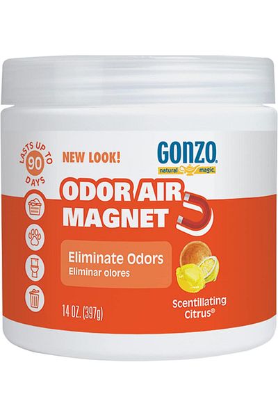 Gonzo Natural Magic Odor Air Magnet - Eliminates Odors from Closets, RV's, Rental Properties, Cars,