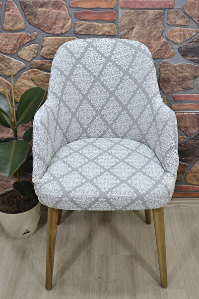 kılıfteks Büyük Kollu Sandalye Kılıfı Jakar Kumaş