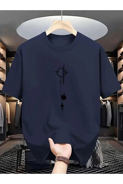 MANCY Plus Size Unisex Design Printed Oversize T-Shirt