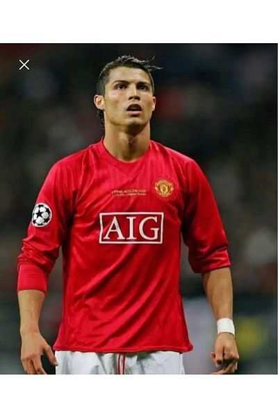 Marka Extra M.United R.Onâl.Do 7 2008 Season Moscow Final Yetiadult Long Sleeve Futbol Jersey Red