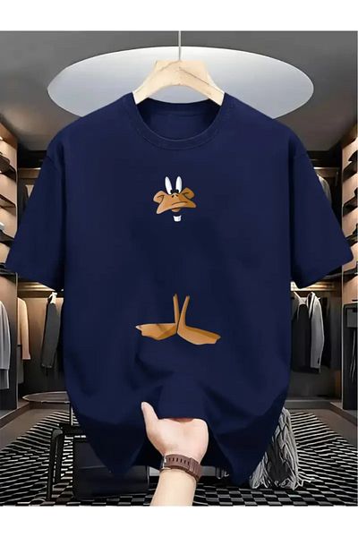 MANCY Unisex Printed Oversize T-shirt