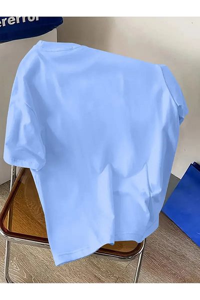 MANCY Unisex Milano Printed Oversize 100% Cotton T-Shirt