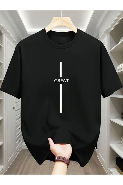 MANCY Unisex Great Printed Oversize T-Shirt