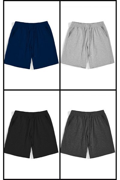 THE WHITE Pack of 4 Unisex Shorts