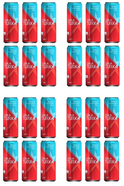 COLA TURKA 330 ml X 24’lü Kutu – Serinletici Türk Kolası