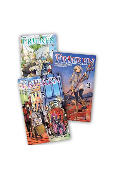 Marmara Çizgi Yayınları Frieren 1-2-3. Ciltler 3 lü Manga Seti