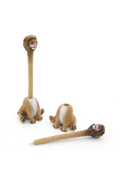 CT STONES Polyester Lion Ballpoint Pen