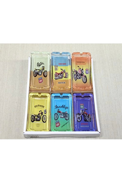 CT STONES نموذج منفضة السجائر الزجاجية 29