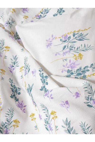 LiderGlobal Cotton Box Estiva Double Pique Set Twig Mint