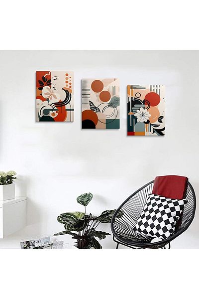 Generic Boho Wall Art Poster, Prints Canvas Bedroom Wall Decor, Abstract Prints Pictures for Living Room Ba