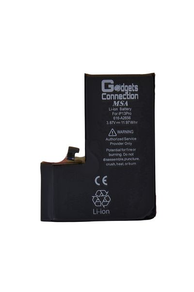 Gadgets Connection Replacement Battery for Apple iPhone 13 Pro in Black
