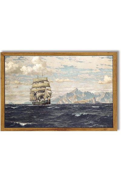 Generic ARPEOTCY Unframed Canvas Wall Art Prints,16x24 Inch,Ocean Posters & Prints for Wall Decor, Large Ha